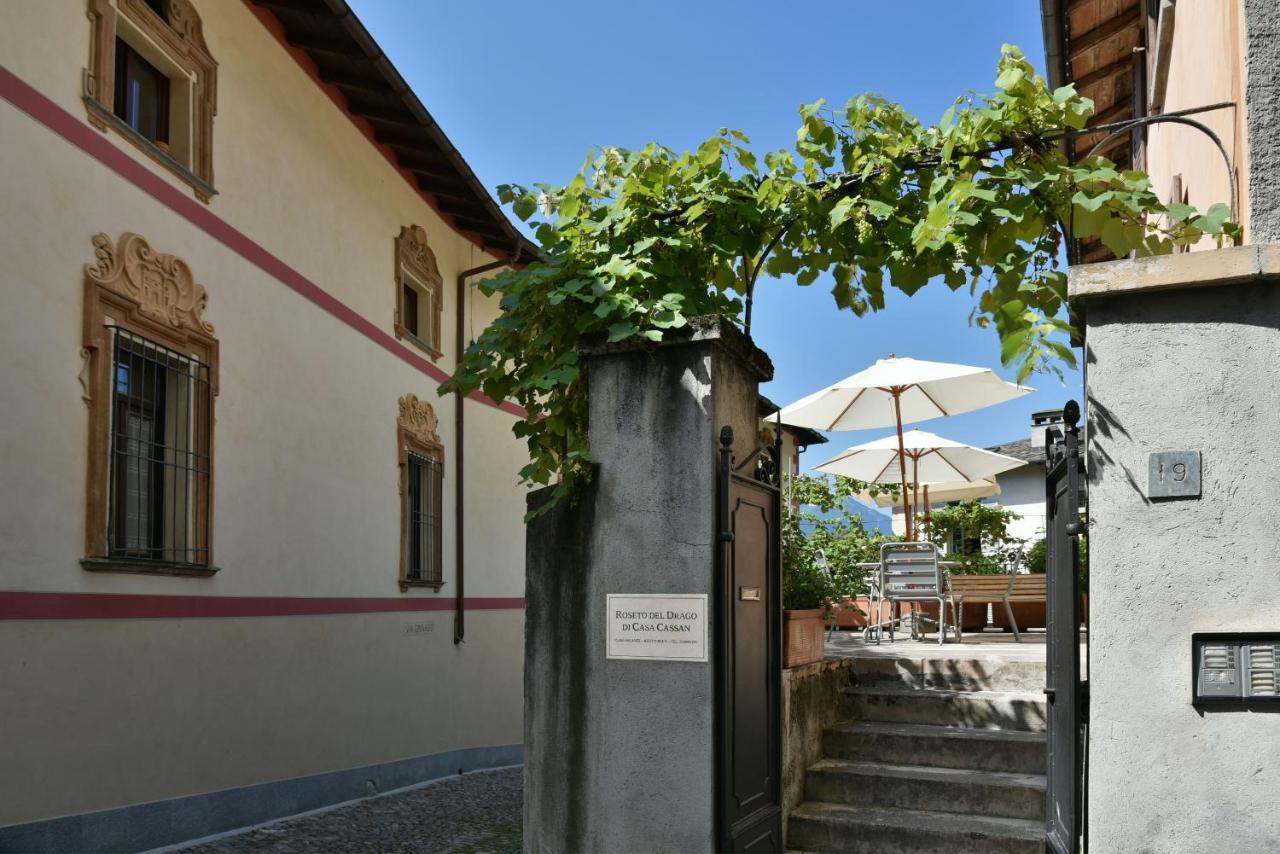 Вилла Il Drago Al Roseto Del Drago San Bernardo  Экстерьер фото